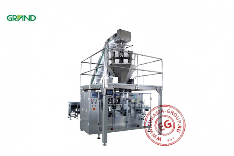 Линия для фасовки и упаковки фруктовых кусочков в саше пакеты CTS180G