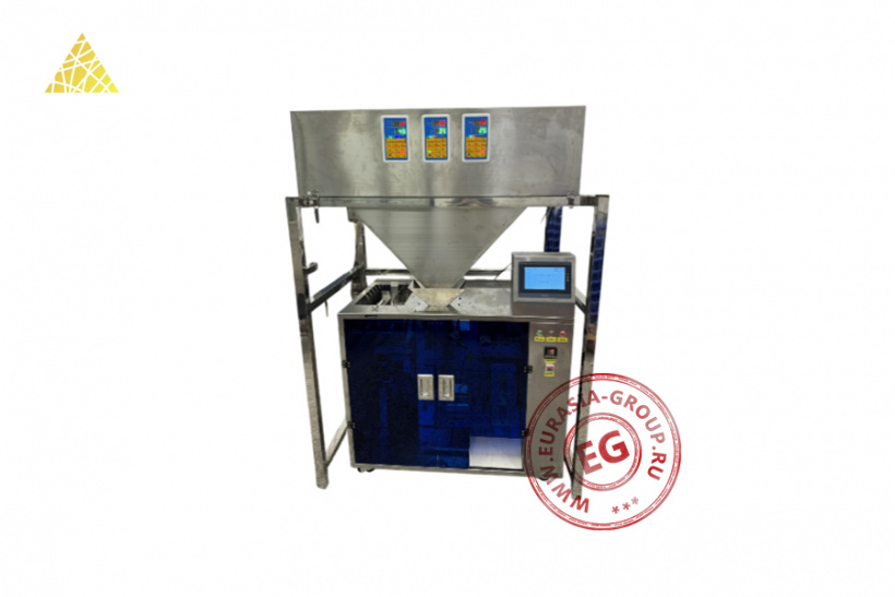 Машина для фасовки чая в пакет дой-пак PR20-3TFL100