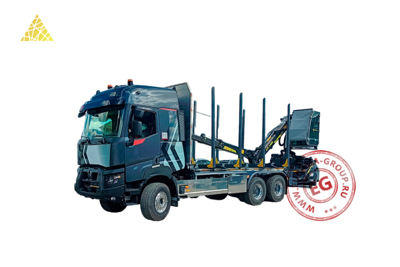 Лесовоз Renault K520 P 6x4