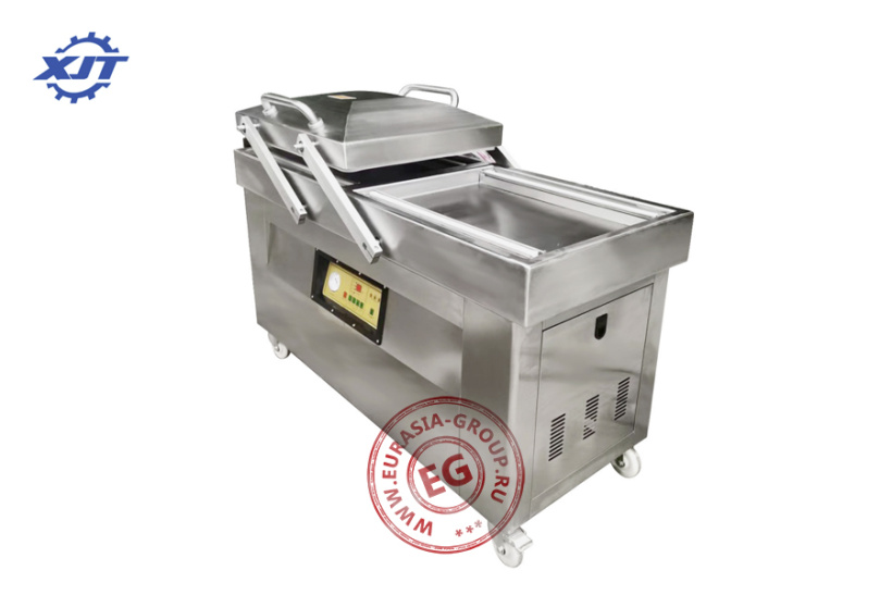 Двухкамерный вакуумный упаковщик XJT-ZK500/2LS