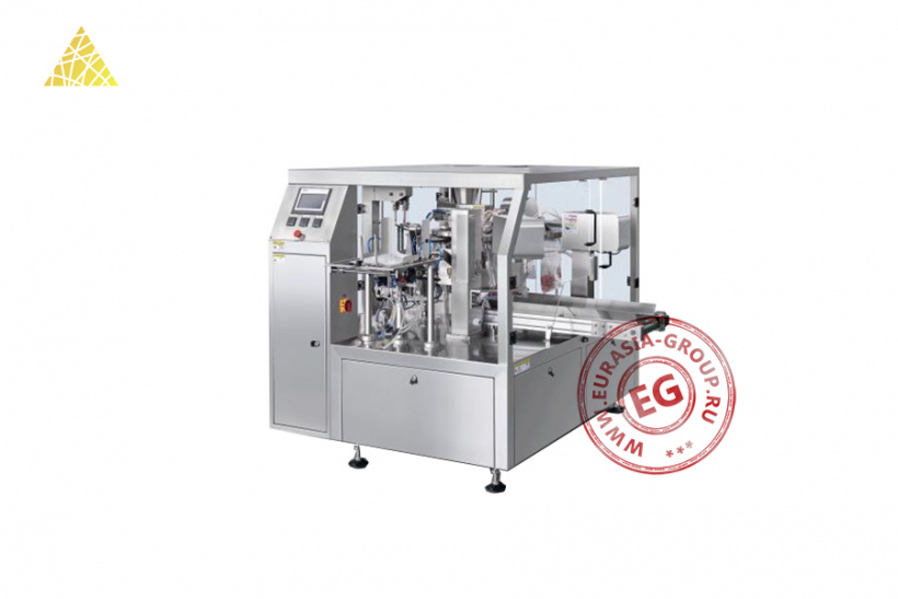 Линия для упаковки соуса с мясными кусочками в реторт-пакеты и шоу-боксы ZP-8R200