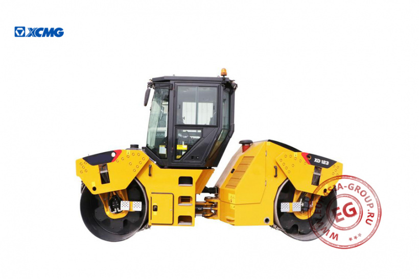 Двухвальцовый гидравлический каток XCMG XD123