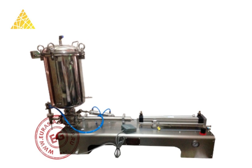 Горизонтальный пневматический дозатор для густых продуктов DG-10 