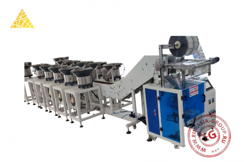 Cчётно-фасовочная линия для упаковки метизов TY-480-13P-TD