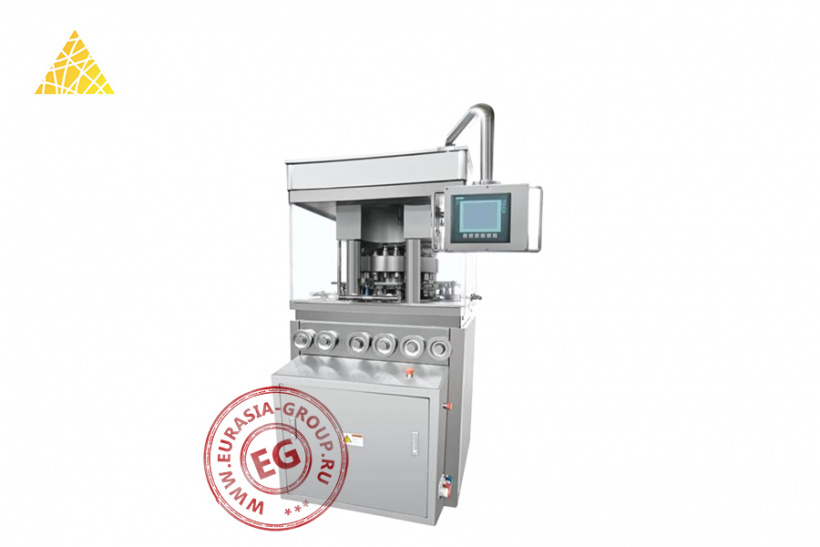 Роторный таблеточный пресс для 3 слойных таблеток ZPW-23