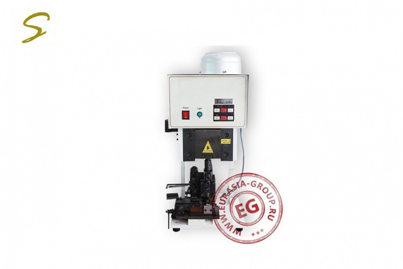 Малошумный станок для опрессовки наконечников