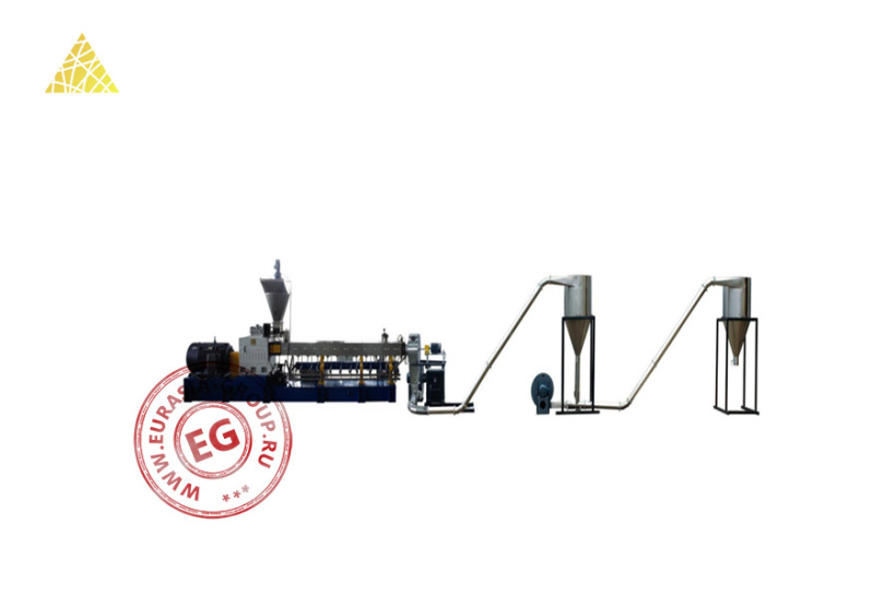 Двухшнековый экструдер SJSL-36/500-18.5-4