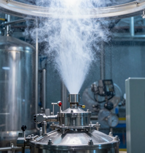 От раствора до порошка за секунды: почему распылительная сушилка – ключ к эффективному производству полимеров и катализаторов