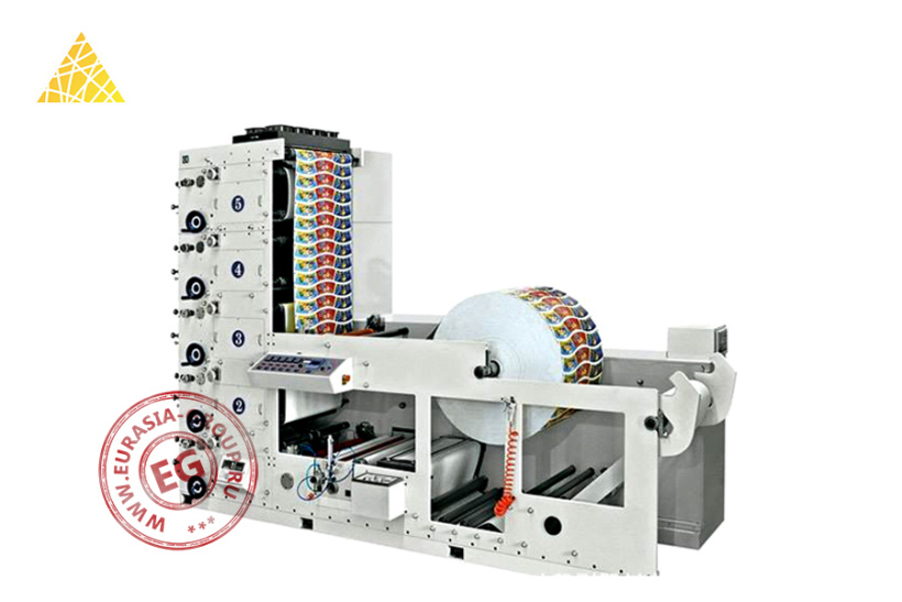 Флексопечатная машина для печати на бумажных стаканчиках LHB-650-5P