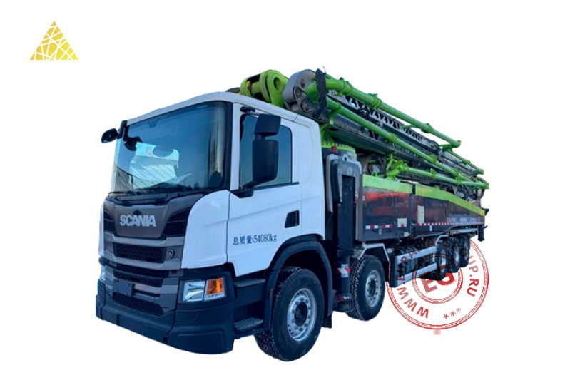 Автобетононасос Zoomlion 67X-6RZ Scania P 450 10x4