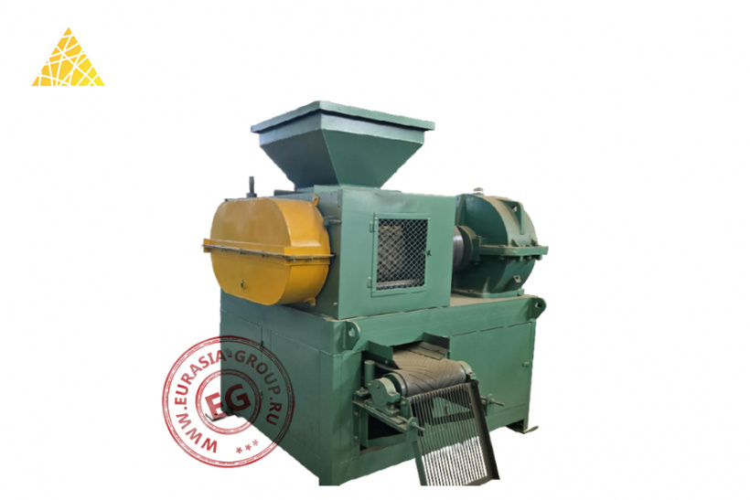 Валковый пресс для брикетирования угля YQJ-500