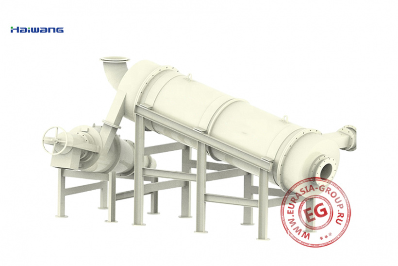 Трёхпродуктовый тяжёлосредный гидроциклон с безнапорным питанием WTMC850/600