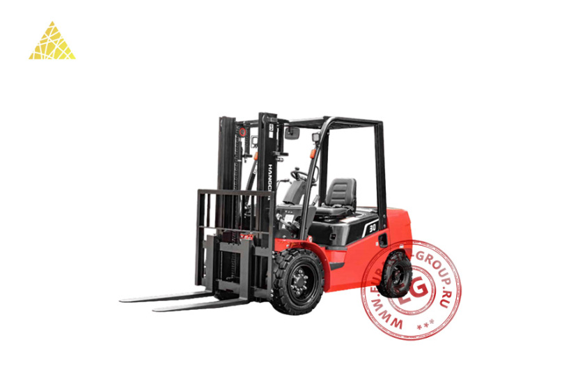 Вилочный дизельный погрузчик с кабиной Hangcha CPCD30-A2W55