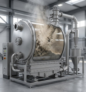 Сушка паст, шламов и высоковлажных материалов в кипящем слое