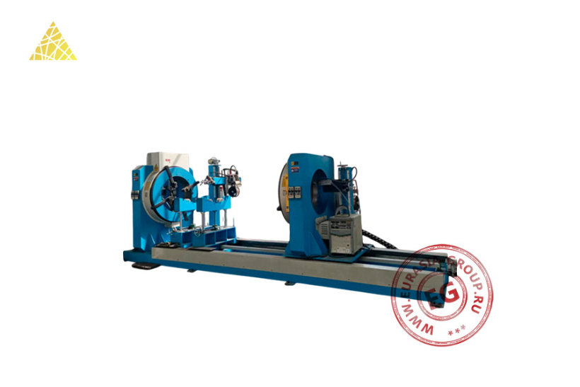 Станок для приваривания фланца к трубе PPFW-1200