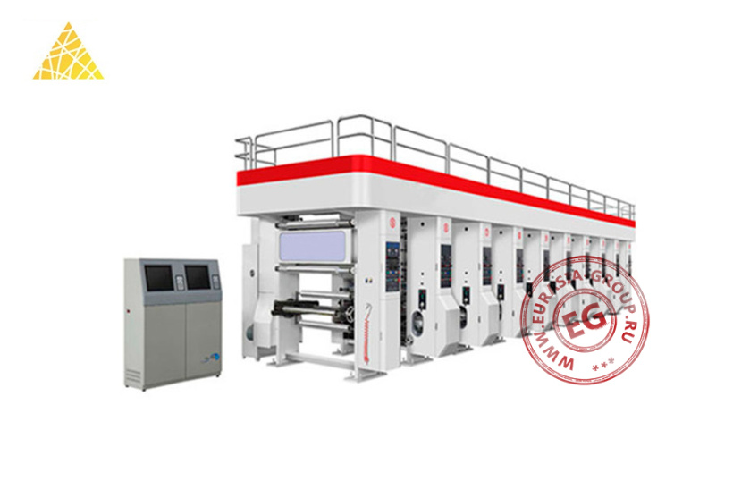 Высокоскоростная автоматическая машина для ротогравюрной печати ASY-E1050х8