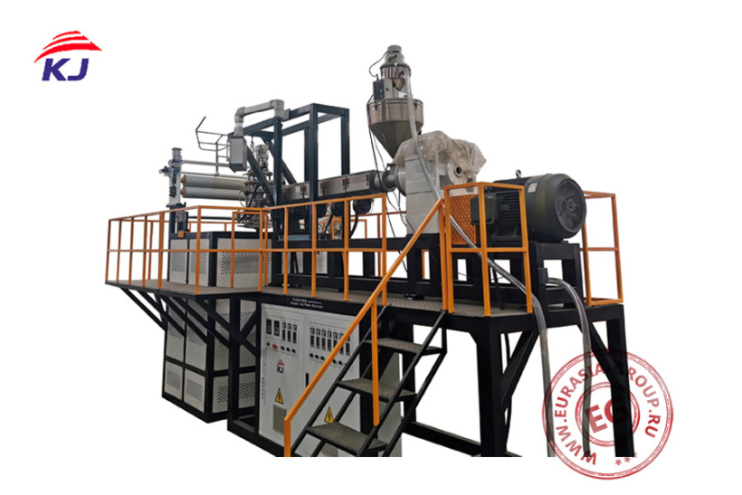 Линия для производства пластиковой сетки KJ-JSW75