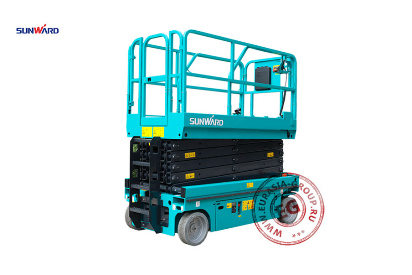 Платформа для высотных работ ножничного типа SUNWARD SWSL1212HD