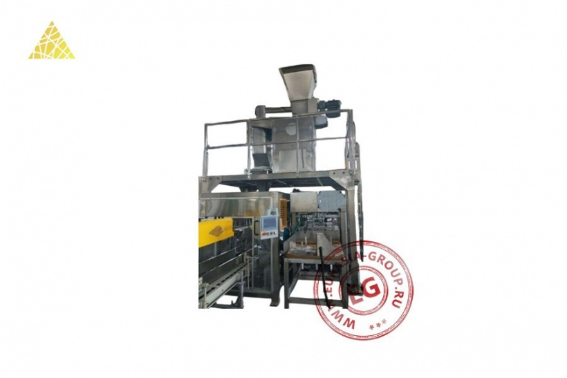 Линия для фасовки и упаковки сыпучей продукции в бумажные пакеты KYZD-F25