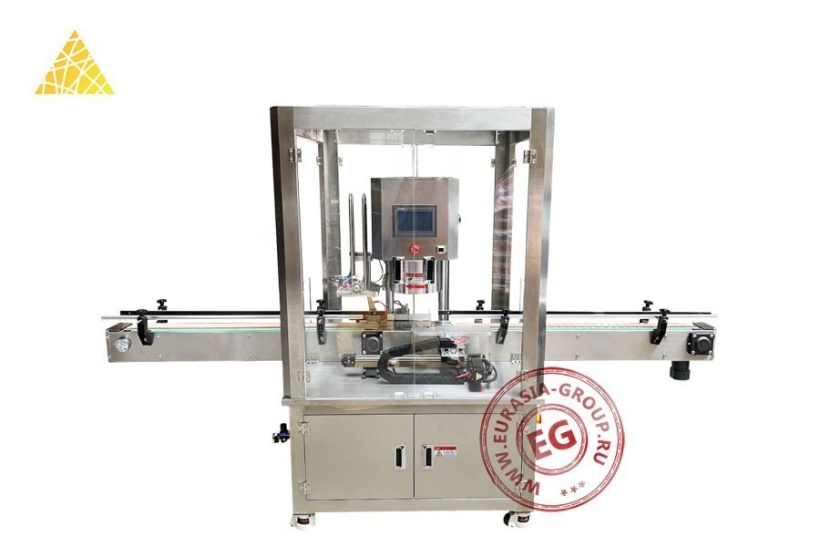 Линия для укупорки (крышка easy open) и этикетирования круглой тары MNP-200D