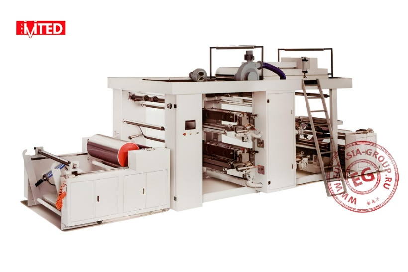 Флексографическая печатная машина с красками RZYS2/4/6-1300