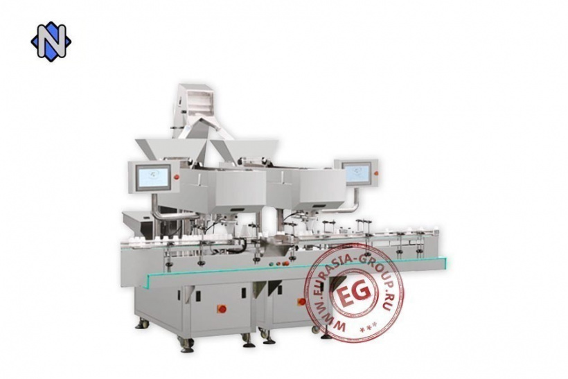 Счетно-фасовочный станок для фасовки таблеток и желатиновых капсул FF-02