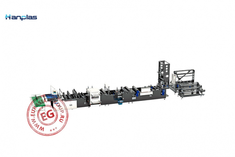 Станок для производства пакетов с петлевой ручкой Hanplas HP-SF800