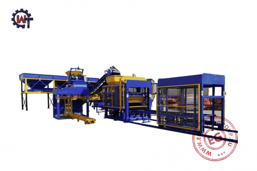 Автоматическая линии для производства блоков QT5-15