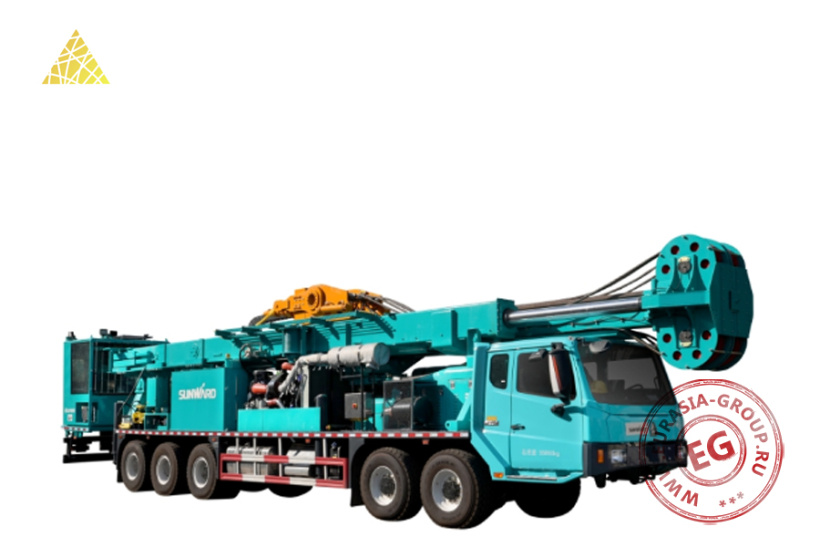Буровая установка на базе грузовика SWPDT135D 