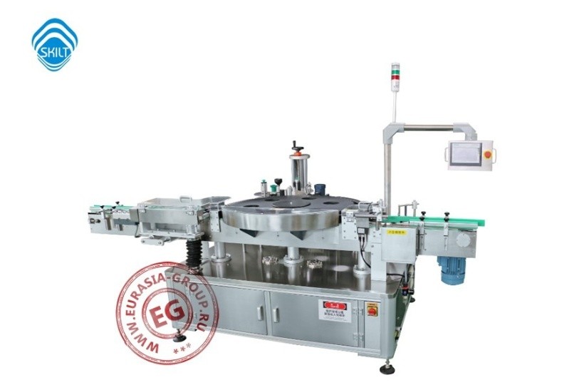 Автоматическая этикетировочная машина для тары цилиндрической формы PLM-HZ-B