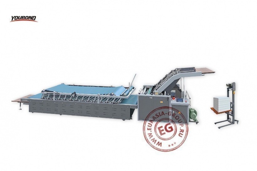 Полуавтоматическая кашировальная линия YB-1450B