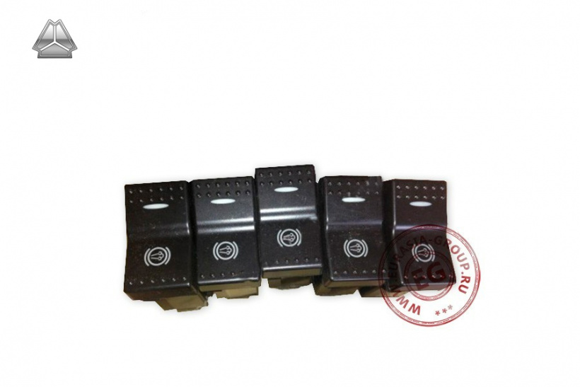 Клавиша панели приборов (выключатель горного тормоза) для тягача HOWO A7 WG9925581069