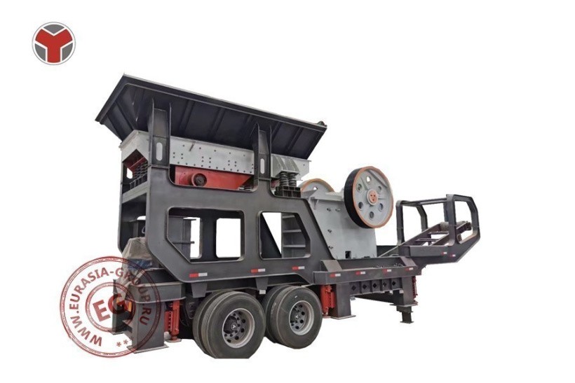 Мобильная щековая дробилка PЕ600х900