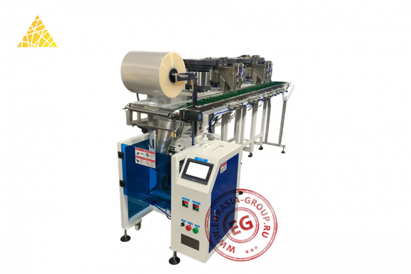 Счётно-фасовочная машина для упаковки метизов (с конвейером) TY-320-6P-PD