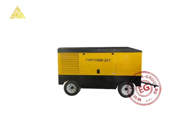 Дизельный буровой компрессор TWT1100D-25T