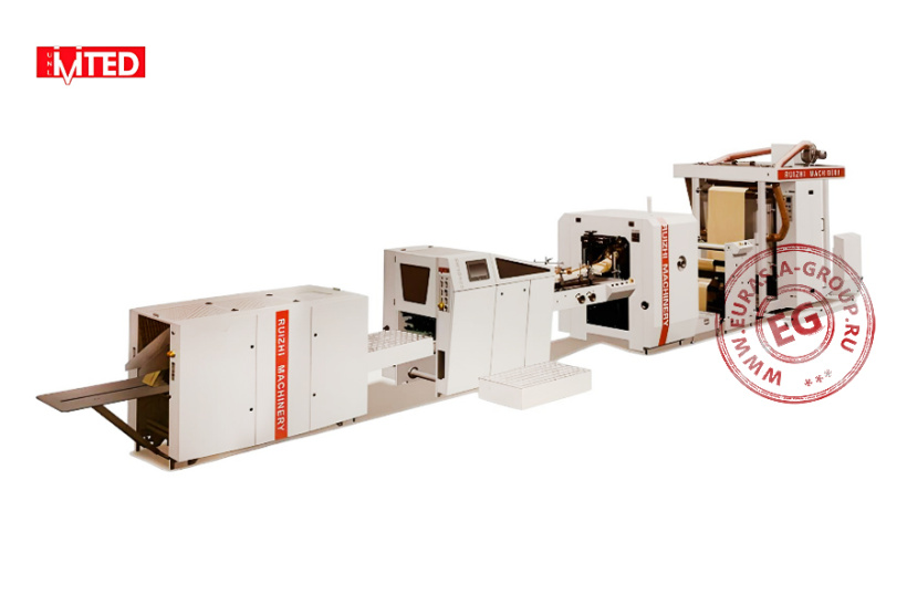 Автоматическая машина для изготовления бумажных пакетов со встроенным печатающим устройством RZJD-G350J (2F)